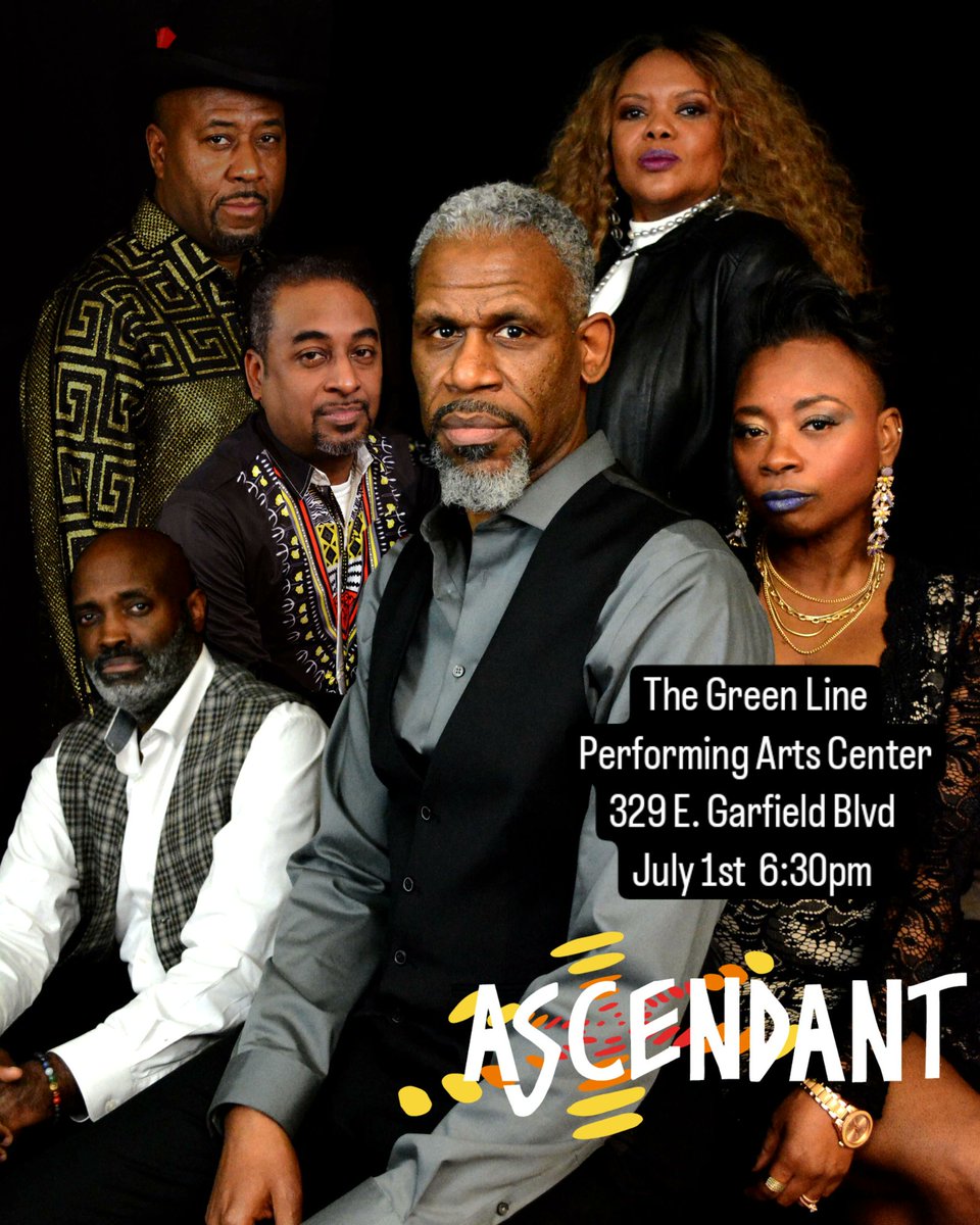 ASCENDANT_'s tweet image. Join us as we extend Black Music Month by one day! ASCENDANT LIVE July 1st at The Green Line Performing Arts Center 329 E Garfield Blvd 6:30pm

ascendantmusic.com