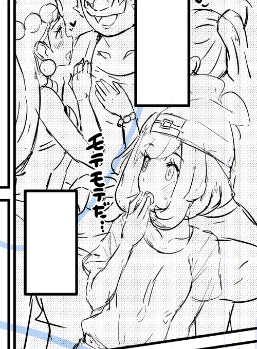 ネームのコマワリは見た目7,8割固まってきたけど、こういう場合は実際進めると、固まりきっておらず5割行ってればいい……という場合も多く。下書きを描こうとしても何故か思考とペンが停止……という箇所を極力減らしてきたところです。 