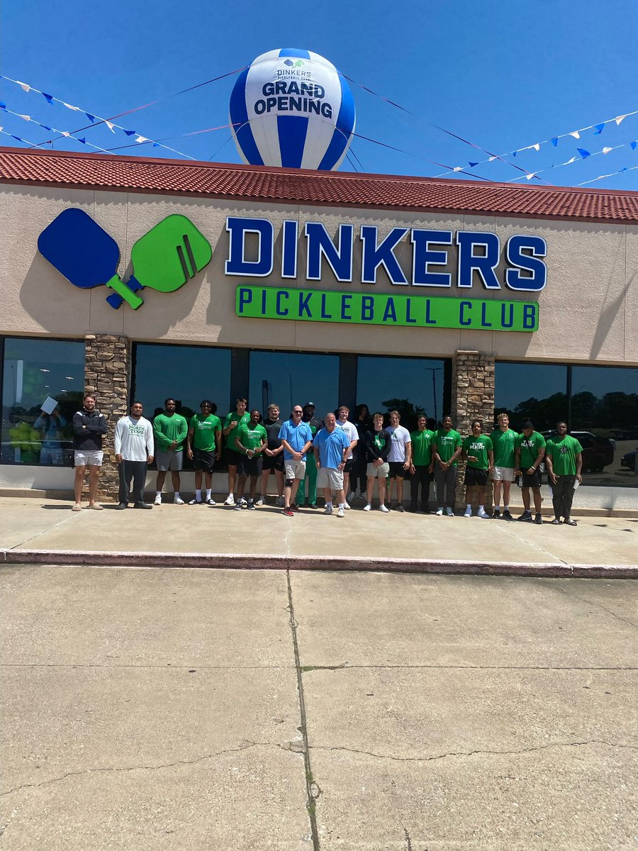 Mean Green Nation!

Dinkers Pickleball Club is open now in Denton!

Looking for a way to have fun while also getting some exercise? Join the Dinkers Pickleball Club with the link below! 
#LightTheTower <a href="/LTTNIL/">Light The Tower</a> <a href="/SBP_Denton/">Scott Brown Properties</a>
dinkerspbc.com