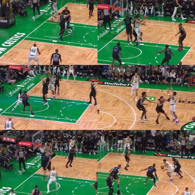 kidd playin mind games so tatum tries to shoot over this 😭😭😭 you’re cooked buddy