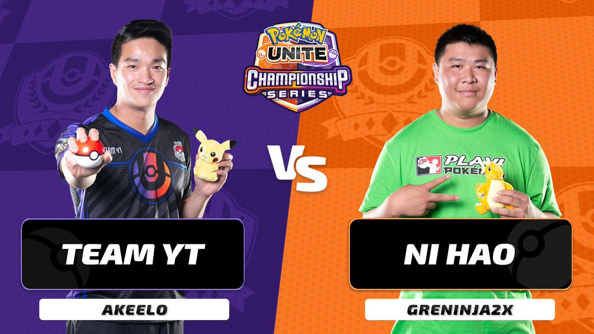Last quarterfinals match coming right up between <a href="/TeamYTUnite/">TEAM YT</a> and ni hao!

📺: twitch.tv/pokemonunite

#PokemonUNITE | #UNITEesports