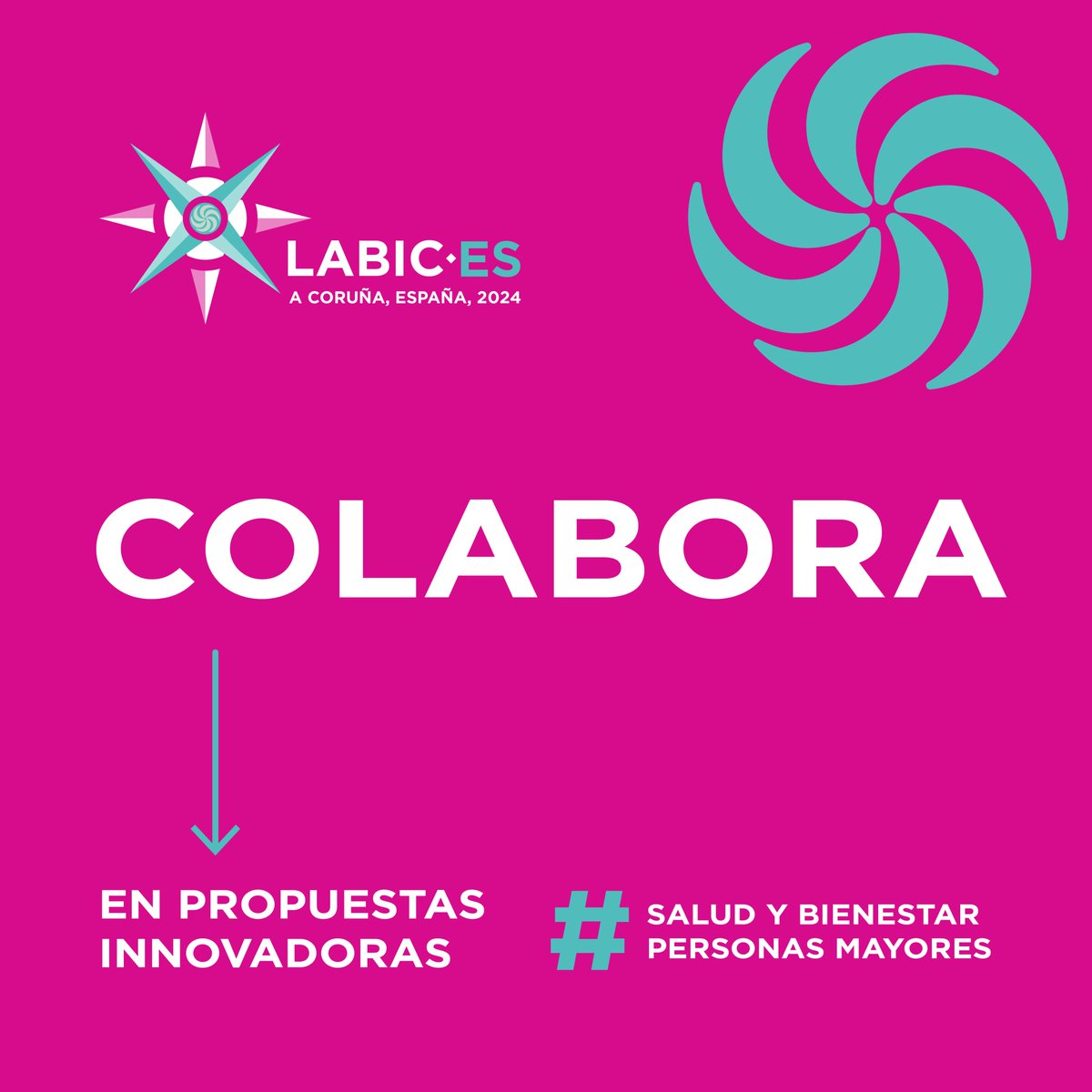 InnovaCiudadana's tweet photo. #convocatoriaabierta 
El #labic_es convoca a personas que quieran cocrear proyectos centrados en la temática:  #saludybienestar de las #personasmayores 
Conoce los perfiles, la metodología, las posibilidades de beca y las certificaciones académicas en https://t.co/SCV2qVv9Ty https://t.co/jgvPiDq1KW