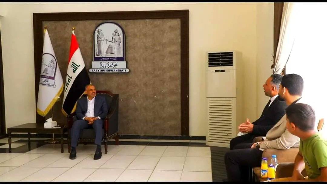 AdnanFihanAl's tweet photo. أوعزنا اليوم وخلال لقائنا مدير مؤسسة مهد الحضارة الإنسانية لرعاية الأيتام "علي الحلي" بضرورة تعاون كافة الدوائر ذات العلاقة لتخصيص قطعة أرض حسب قانون بيع وإيجار أموال الدولة النافذ وإنشاء المؤسسة عليها والتي تخدم شريحة الأيتام والمحتاجين وعوائلهم والفئات الأخرى مع توفير كافة .. https://t.co/ExS6Hu8U9S