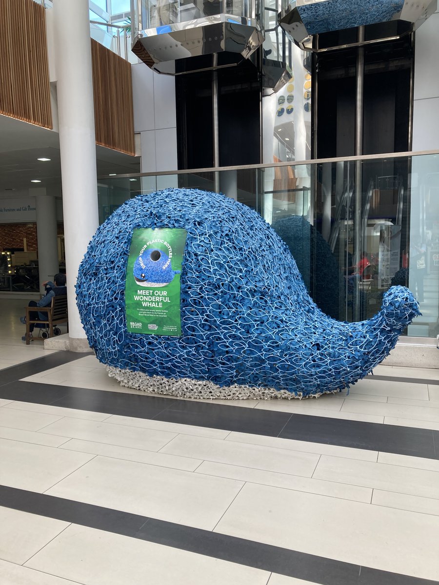 @broadstreetmall #rdguk plastic bottle recycling promotion