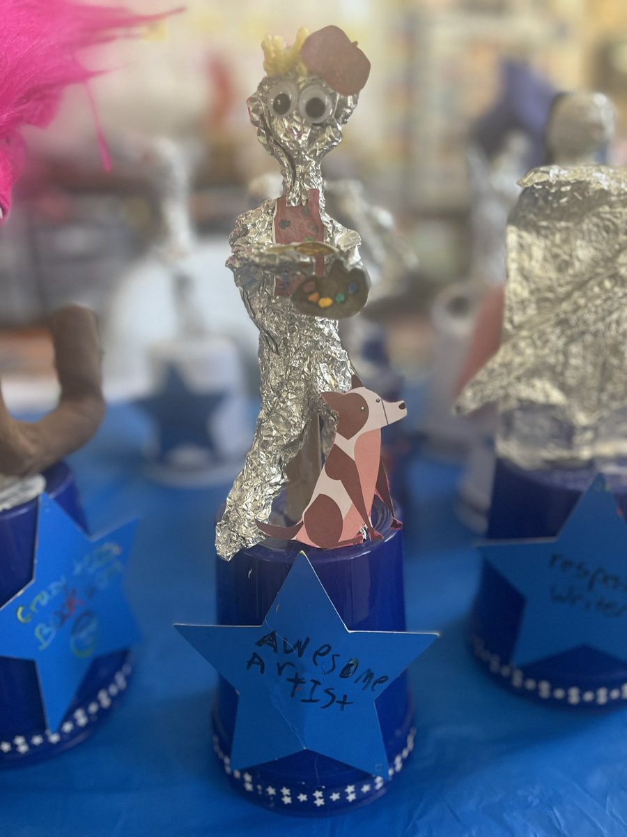 More end of the year self reflection trophies. 🏆So much to be proud of this year. #letthembelittle <a href="/LTPS1/">Lawrence Township Public Schools</a> <a href="/bfes_ltps/">Ben Franklin ES</a>
