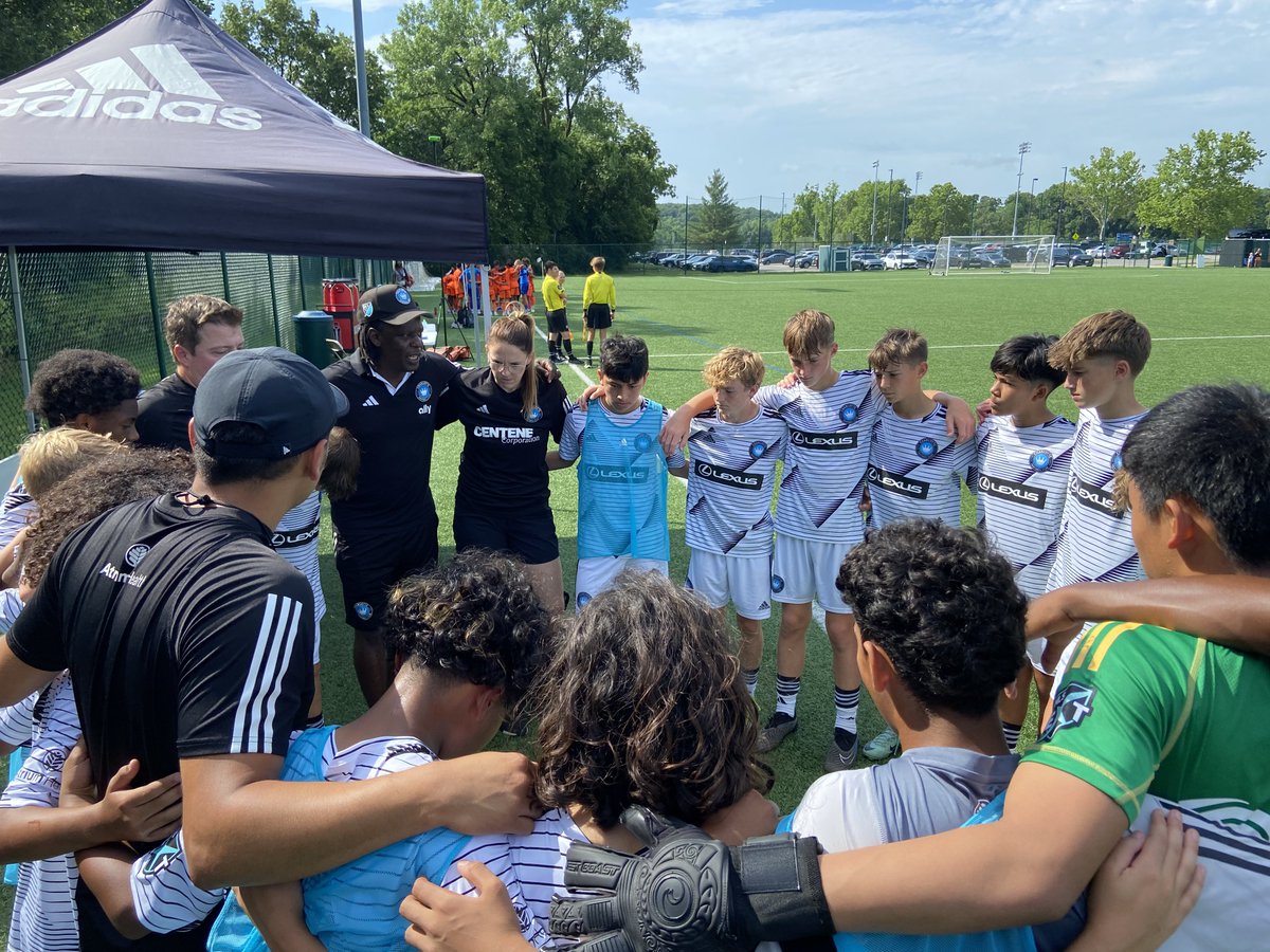 Charlotte FC Academy (@academy_cltfc) on Twitter photo Our U13s head to the final of the Patterson Cup in Kansas City!
A 1-0 win over Houston Dynamo today in semi-final sends us to the final tomorrow against FC Dallas and keeps our undefeated tourney run going! Our U13s head to the final of the Patterson Cup in Kansas City!
A 1-0 win over Houston Dynamo today in semi-final sends us to the final tomorrow against FC Dallas and keeps our undefeated tourney run going!