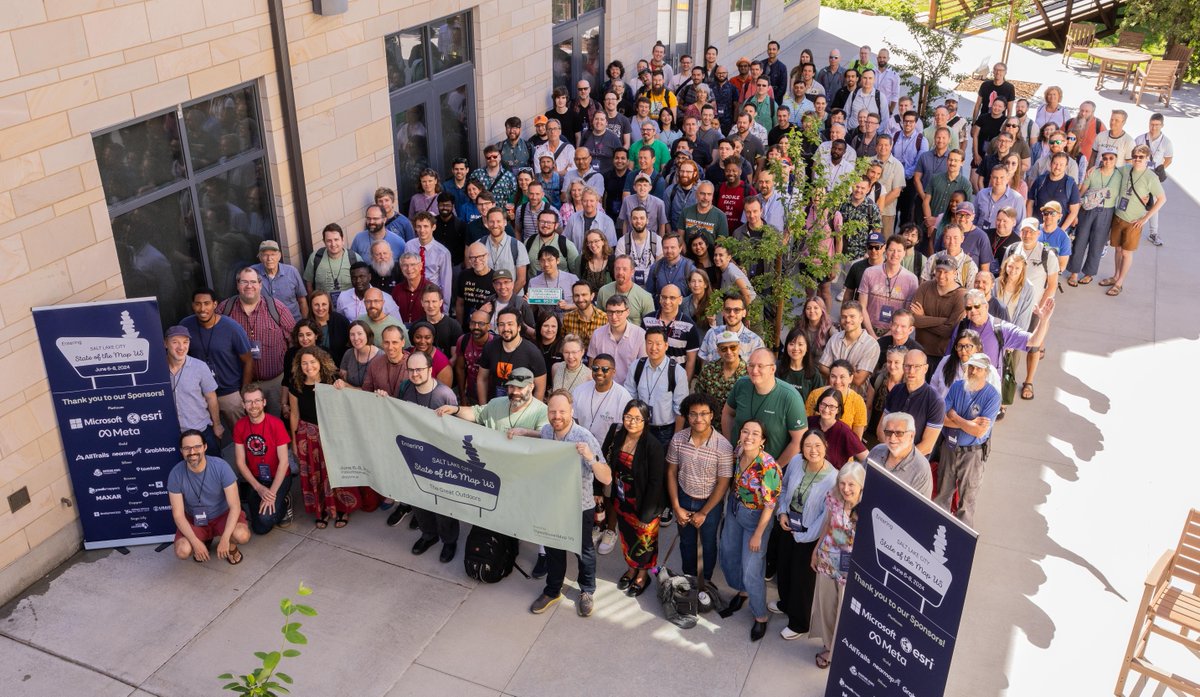 sotmus's tweet image. Day Two of #sotmus2024 is in full swing! 

#stateofthemapus #openstreetmapus #openstreetmap