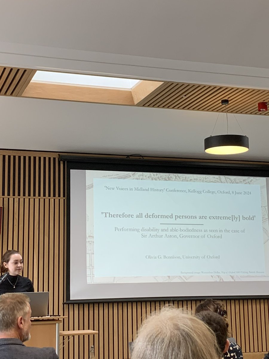 Liv Bennison (@livbennison) on Twitter photo Thanks to <a href="/MidlandHistory/">Midland History</a> for hosting today’s conference. I loved sharing Arthur Aston’s story again but this time as an example of ‘performing able-bodiedness’ as discussed by <a href="/alanna_skuse/">Alanna Skuse</a>. It was also lovely hearing everyone else’s papers! #dishist #disabilityhistory Thanks to <a href="/MidlandHistory/">Midland History</a> for hosting today’s conference. I loved sharing Arthur Aston’s story again but this time as an example of ‘performing able-bodiedness’ as discussed by <a href="/alanna_skuse/">Alanna Skuse</a>. It was also lovely hearing everyone else’s papers! #dishist #disabilityhistory
