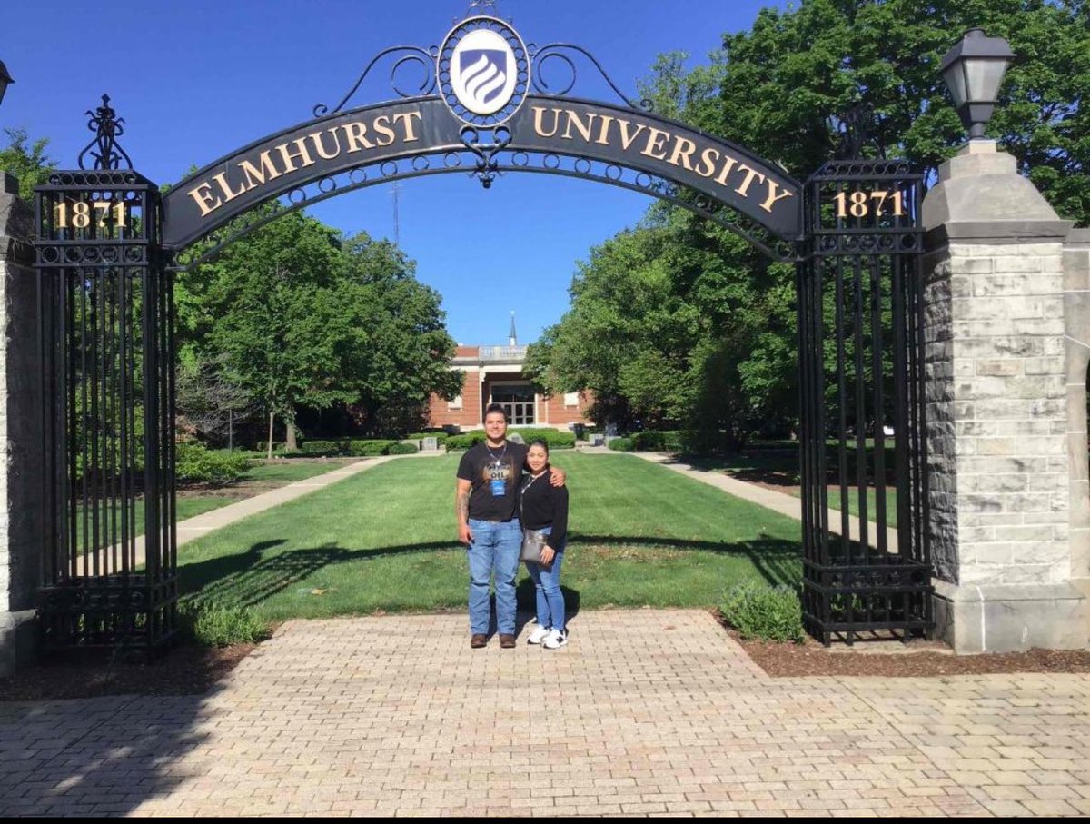 Amazing visit at <a href="/elmhurst_u/">Elmhurst University</a> thank you <a href="/CoachMadison_EU/">Colin Madison</a> for this opportunity! <a href="/dekalb_football/">DeKalb Football</a> <a href="/CoachSchneeman/">Derek Schneeman</a>