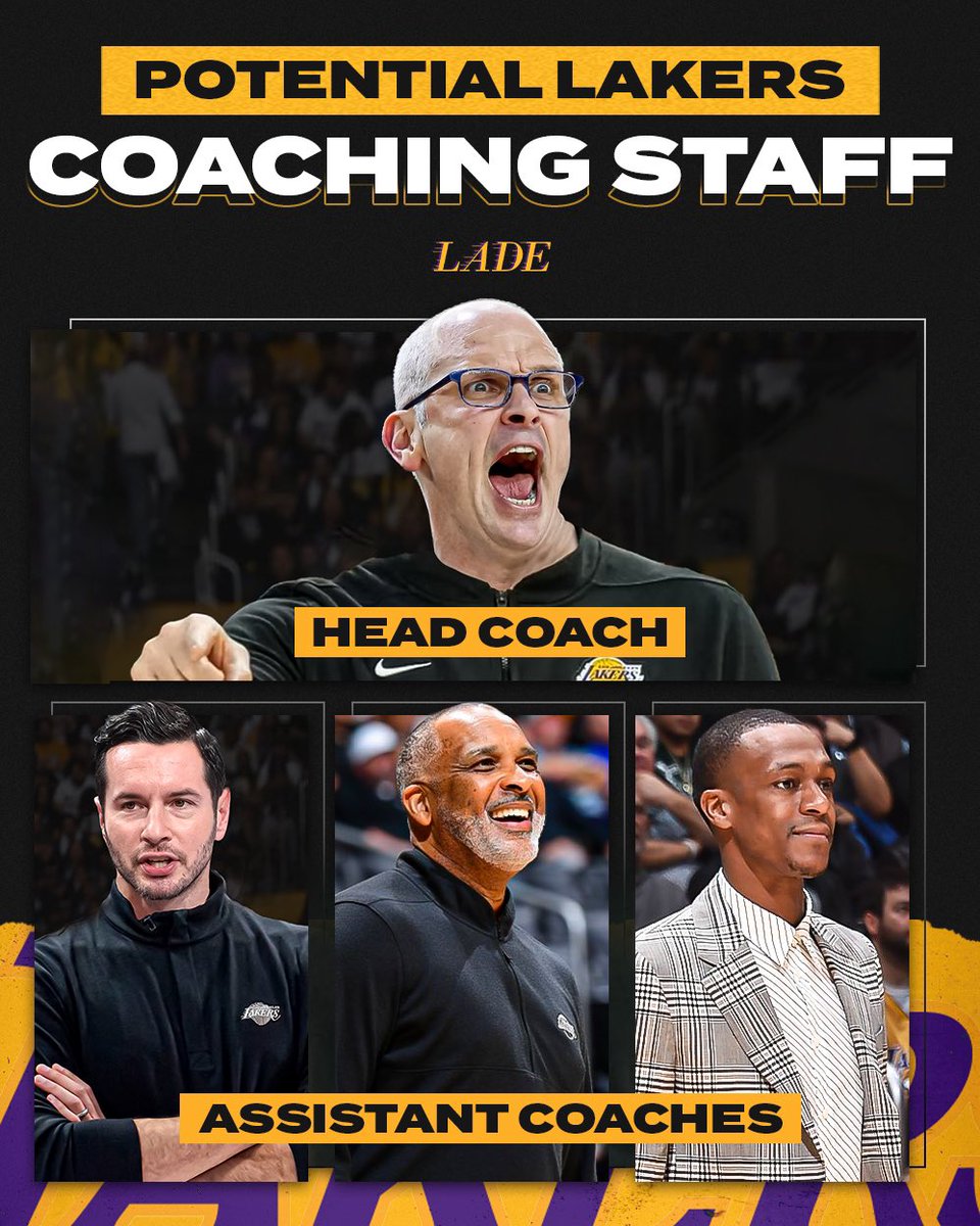 LADEig's tweet photo. How we feeling about this coaching staff? 🔥 https://t.co/Hrwqg4Tkps