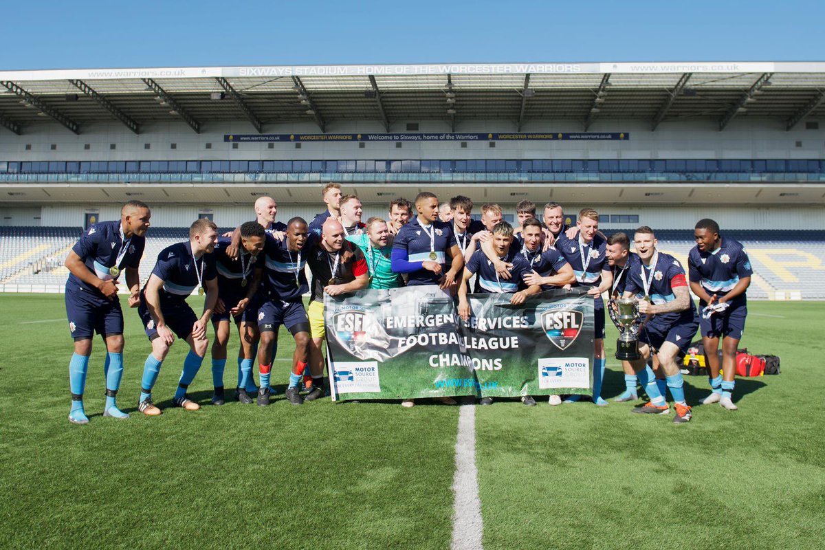 Emergency Services Football League tweet media