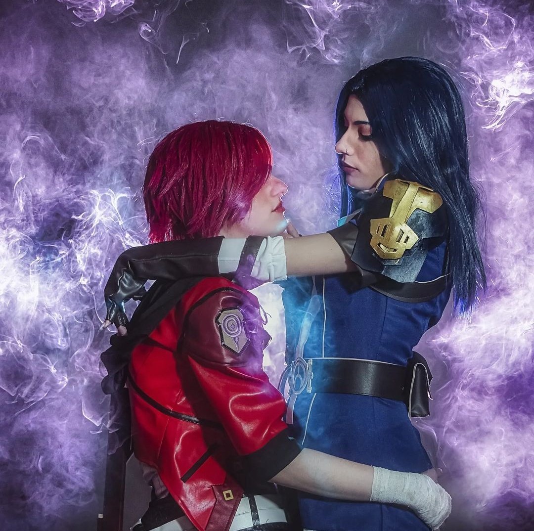 I met my futur wife in roleplay  mand cosplay of arcane ☝🏻
<a href="/whxtelamb_cos/">Lune cosplay 🌙</a>