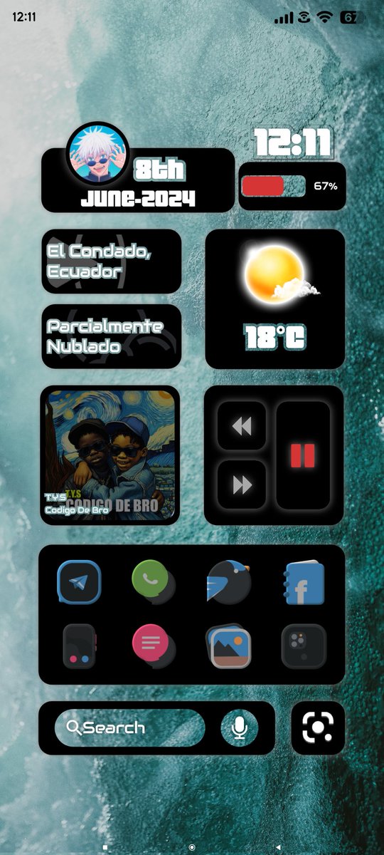 DanXKustom's tweet photo. My screenshots
@SmartLauncher
Widget by me 🙋🏾‍♂️@MkFuego
Icons @suryanamblass
Wall #WallLet @tailoristic
Template @TeboulDavid1

#KWGT #iconpack  #myhomescreen #android #kustom #xiaomi https://t.co/5ZWzMk1upT