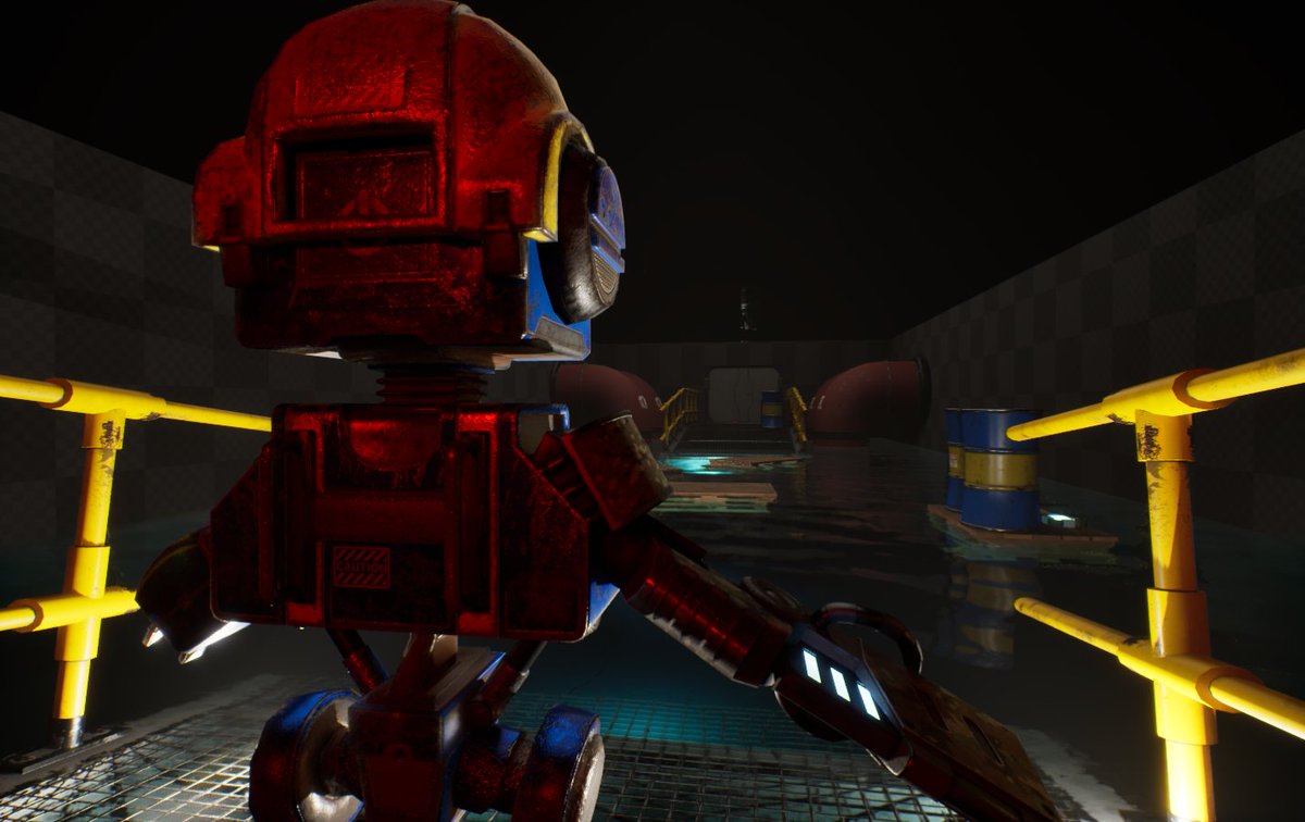 HHTFSGame's tweet photo. #ScreenshotSaturday   here's a  closer look at our lil guy getting ready to do some "easy" platforming
(I died here more that I'd like to admit)
#indiegame #platformer https://t.co/gjsuvnF2ZQ