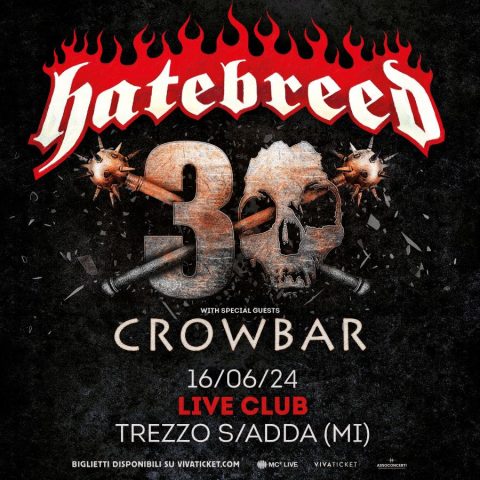 metallus_it's tweet image. Hatebreed e Crowbar: gli orari della data al Live Club di Trezzo sull’Adda
metallus.it/hetebreed-e-cr… #Hatebreed #Crowbar @LiveMusicClub @hatebreed @crowbarrules