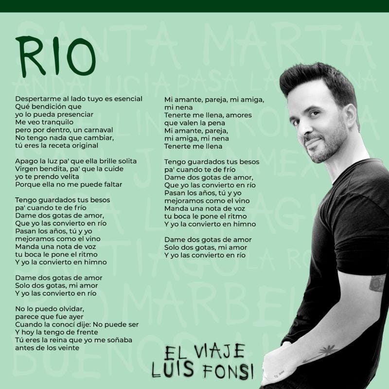 Si hay una canción que te mueve los piecitos, es estaaaa!!!
Hermosa #rio
<a href="/LuisFonsi/">Luis Fonsi</a> <a href="/Fonsisangels/">Fonsi's Angels Arg</a>