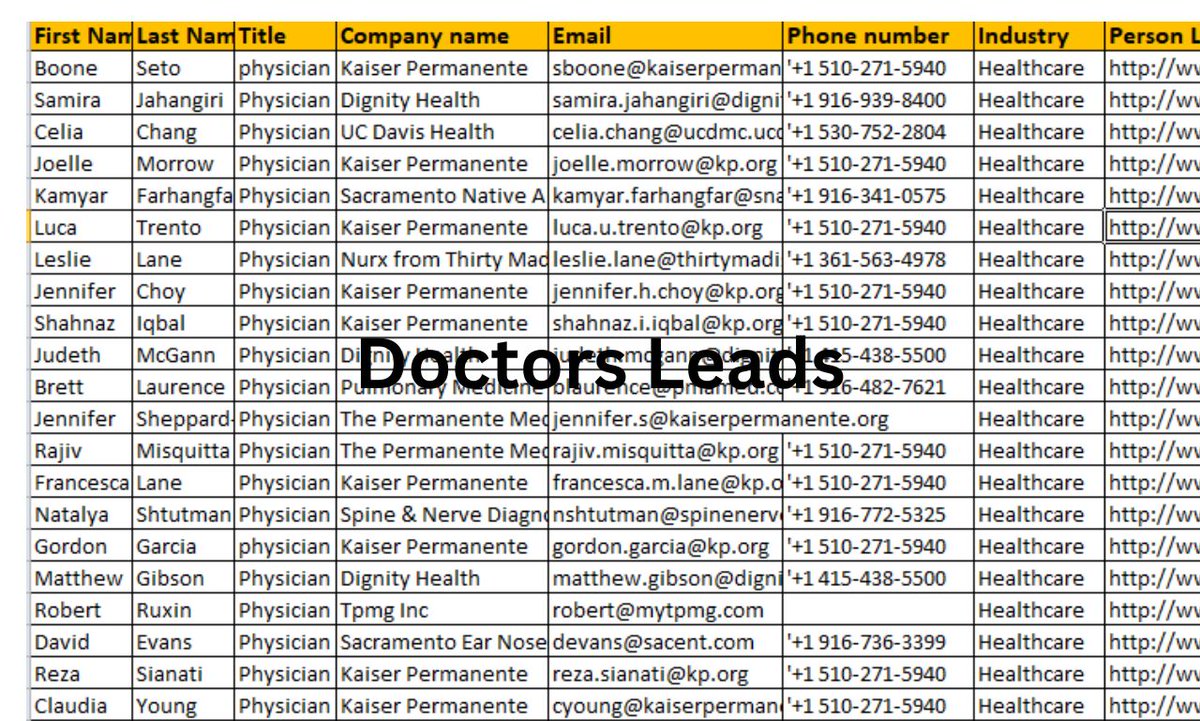 I provide clean and enriched leads with 3-step verification at an affordable price!

My services :
B2B Lead Generation
LinkedIn Lead Generation
Business email &amp; Direct phone number 
Email Marketing
Web Research
Data entry

Contact on Fiverr:
fiverr.com/s/2KKDrNk

#b2b_leads