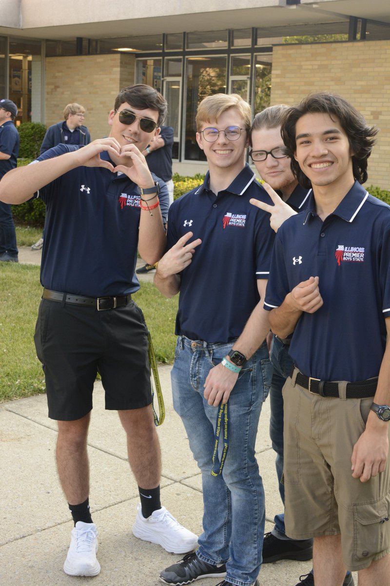 Less than an hour away! Who's ready for check in?

Follow along with this weeks activities at illinoisboysstate.org