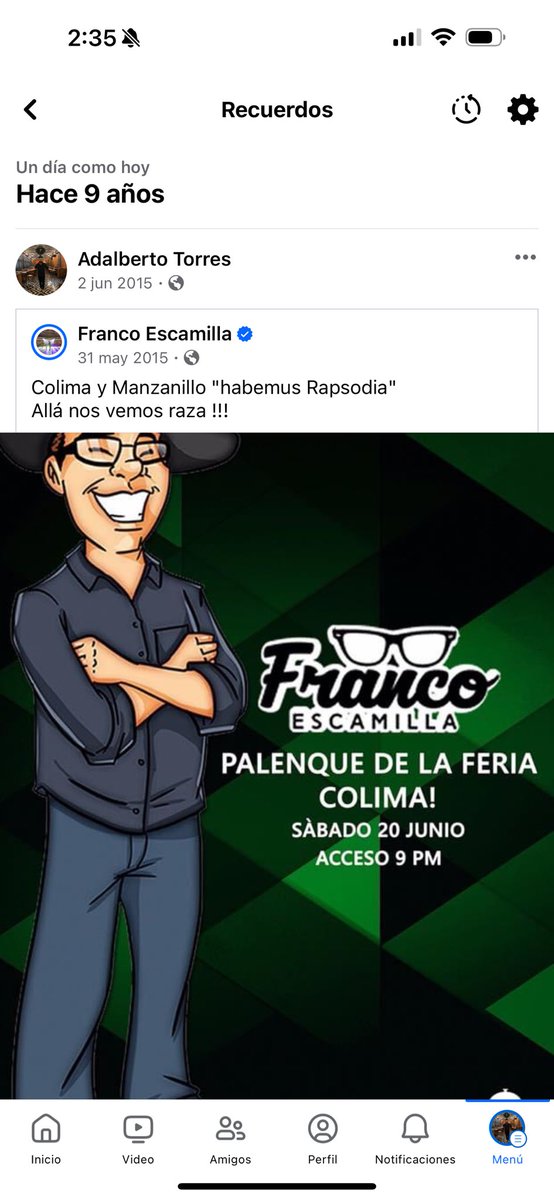 AdalbertoTorres's tweet photo. Lo recuerdo como si hubiera sido ayer @franco_esca 😎😎😎 https://t.co/4rjvJMSRrv