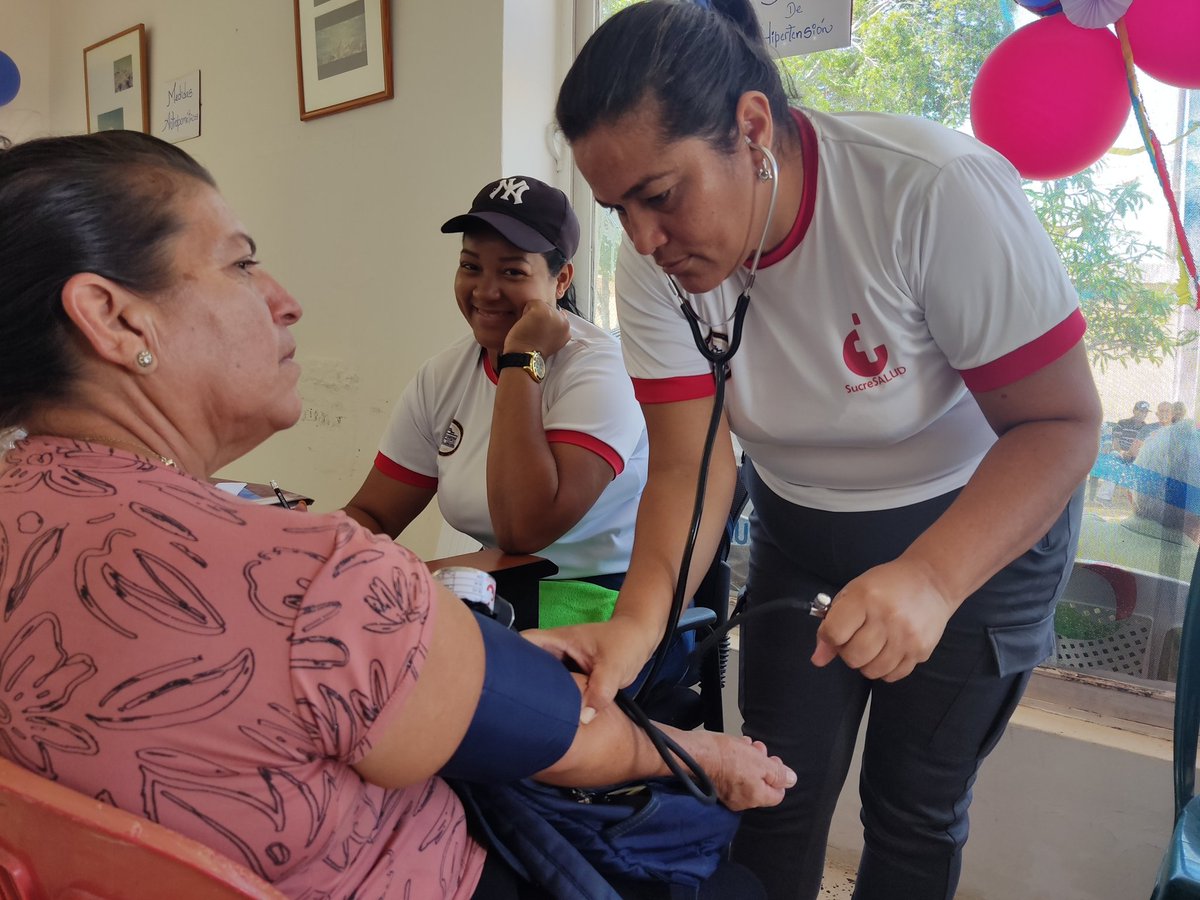Corposucrevzla's tweet photo. #Entérate | En el Consultorio Médico, José Gregorio Hernández, se llevó a cabo una jornada de atención integral para beneficiar a los trabajadores activos y jubilados del Complejo Salinero de Araya. 
#SíVaNico 

@NicolasMaduro
@GPintoVzla https://t.co/G1WWr5MBVO