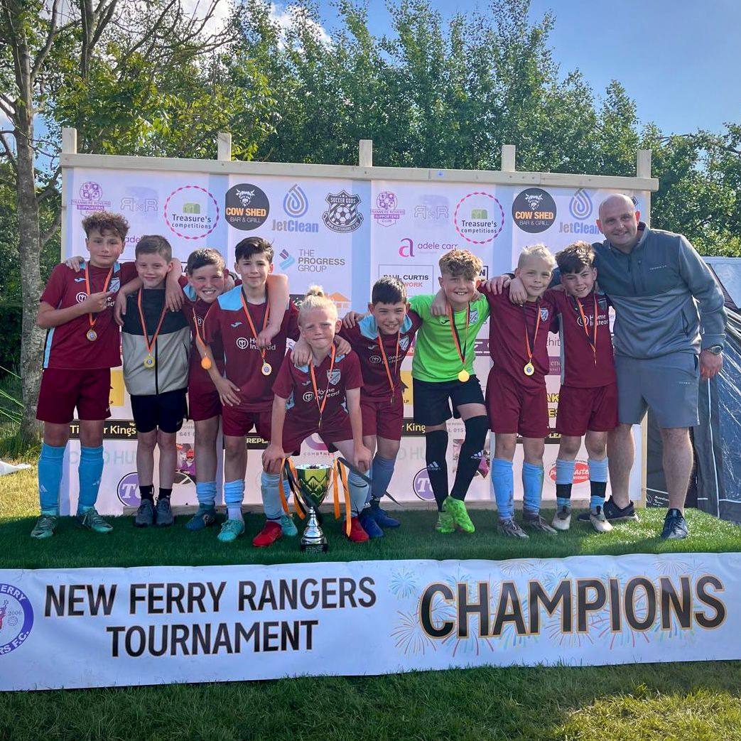 Rakers Blue u10s won the Top Cup at the New ferry tournament today great bunch of kids and Parents. That's two on the bounce for them! Hopefully make it three at <a href="/ACESfootballUK/">ACES Nationals</a> next weekend