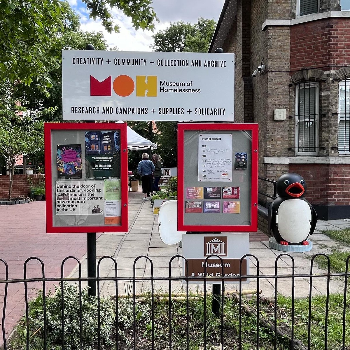 How to Survive the Apocalypse @our_moh includes tips such as rewrite futures and question everything. Another fantastic production from this team, now in a permanent home in Finsbury Park. Find refuge here and see the creativity in resilience and radical solidarity.