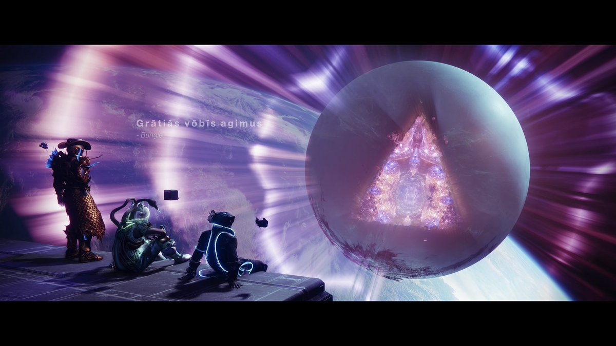 KimClaunch's tweet photo. THANKS @Bungie! @DestinyTheGame has been amazing. I love the fact you added this to the game. My fireteam and I thank you for laughs and arguments and also, See you star side! https://t.co/4XKUhxqjv7