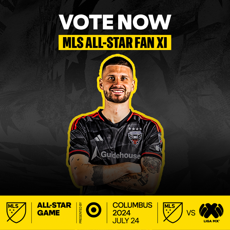 dcunited's tweet photo. Send @Cli5hy to the 2024 #MLSAllStar Game! 🌟

Click below to vote 🗳️