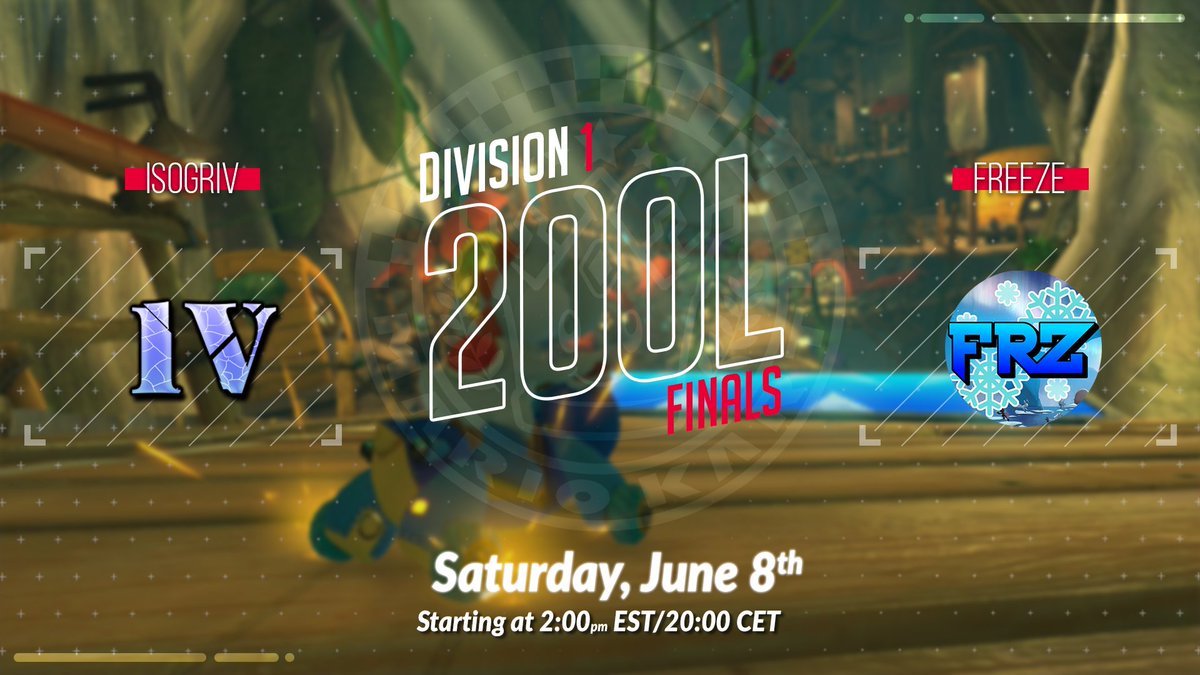 FreezeMK8's tweet photo. Today we will fight for the Division 1 title in 200L Season 10 Finals. Our opponent is non other than iv who went to playoffs unbeaten. Lets see how we do, gl iv.

Live on MKC: https://t.co/LO3kbemPbr https://t.co/V4Vvr2uSFQ