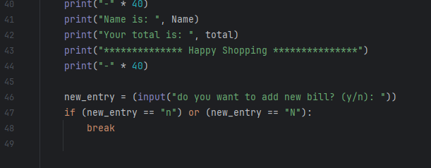 pratham_kshk's tweet photo. 🌟 Day 2 of My Python Journey! 🌟
Learned about:
- Loops (for, while, while True)
- Nested loops
- For loop with conditionals
- Break &amp; continue

Excited to share more updates and programs! 🧠💻 #PythonLearning #CodingJourney #DailyProgress #pythonprogramming  #DataScientists https://t.co/20DFOrwoc3