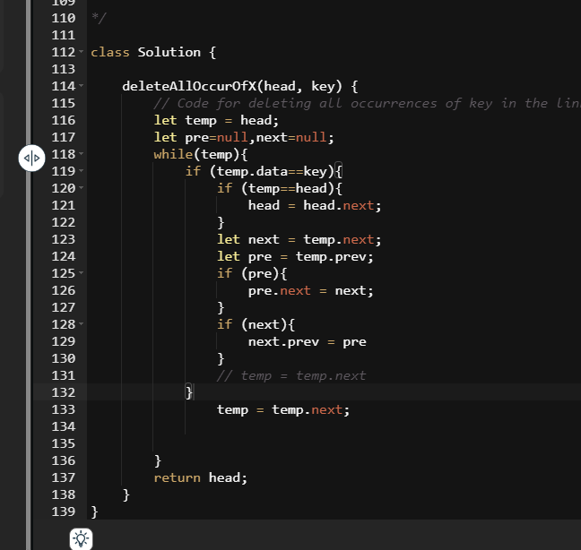 Rahman007Mahmud's tweet photo. #InstaDSA : Day 20- Doubly Linked List

1. Delete all occurrences of given key
2. Find pairs with sum
3. Remove duplicates https://t.co/rzmXxBR8Ey