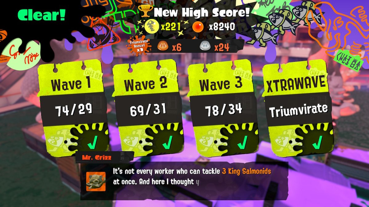 HOOOOOLYYYYY #Splatoon3 #NintendoSwitch