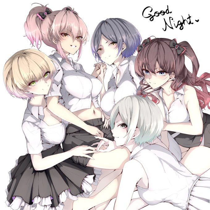 Nightwear1周年記念イラスト描けた🤗 