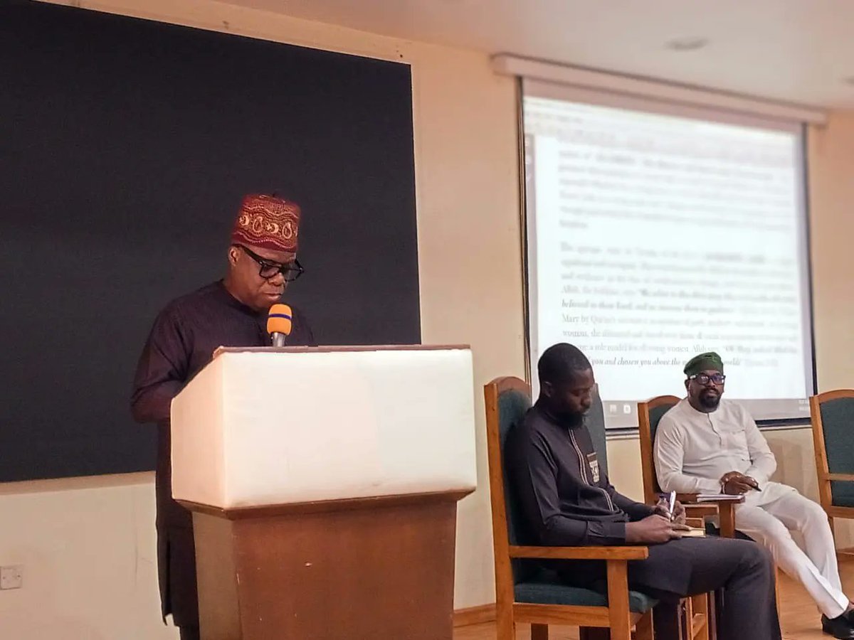 FKLaguda's tweet photo. Saturday, 8th June, 2024

I chaired the 15th edition of the Annual Leadership Seminar of the Lagos Branch of Ansar-ud-Deen Youth Association of Nigeria (ADYAN) @AdyanLB themed: Leadership Beyond Borders held at the CIBN Ijewere Hall, Victoria Island. https://t.co/r5lDLY0SkJ