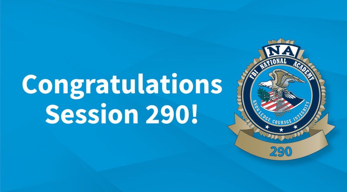 ilfbinaa1951's tweet photo. FBI NA #290 Northern IL has officially graduated! We welcome them back and wish them well. 

 LT Andaverde CPD @CPD_Media 
 DC Spolar Buffalo Grove @BuffaloGrove_IL 
DC Eagleson Rockford 
@FBINAAQuantico #FBINA @FBIChicago @FBISpringfield https://t.co/QnNA6zchcs