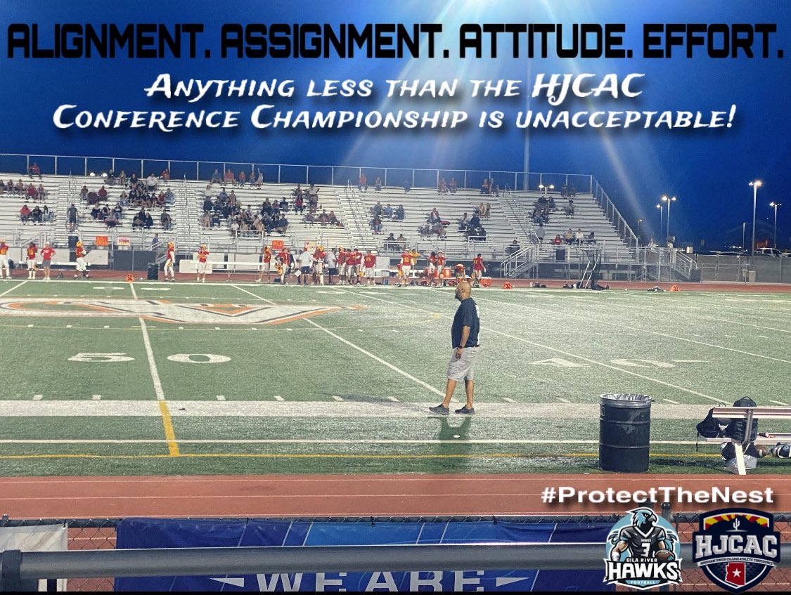 GilaRiverHawks's tweet photo. The standard is set. #ProtectTheNest @larrycain06 https://t.co/uybe8fYvDX