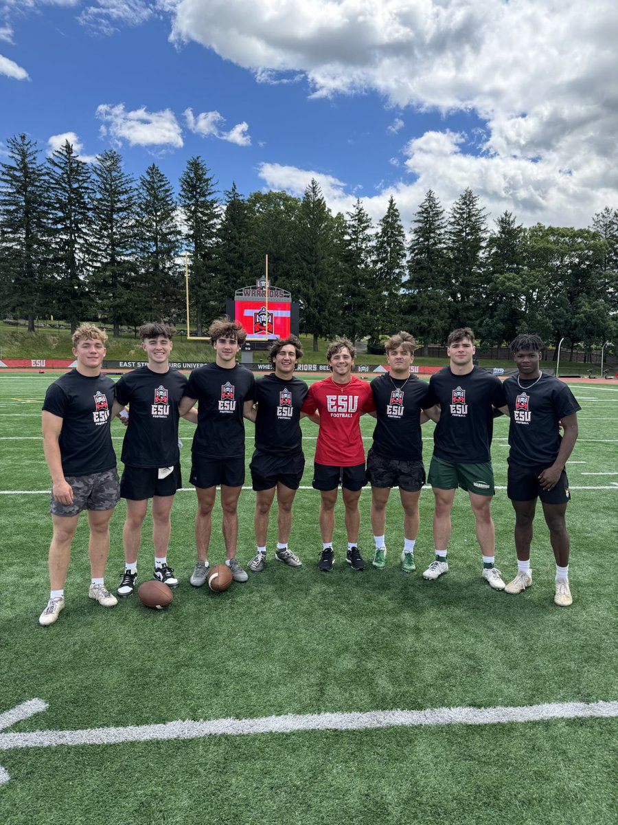#WyomingAreaFootball
Great Day camping w/ESU ⁦<a href="/CoachRoccoP3/">Rocco Pizano</a>⁩ ⁦<a href="/ESU_Football/">ESU Football</a>⁩ ⁦<a href="/CoachSantella/">Mike Santella</a>⁩ <a href="/lidge_kellum/">Lidge Kellum</a>⁩ ⁦<a href="/BenGravine45/">Ben Gravine</a>⁩ ⁦<a href="/michaelcrane_23/">Michael Crane</a>⁩ ⁦<a href="/Kevin_Weidl/">Kevin Weidl</a>⁩ @jackgravine6 ⁦<a href="/Ant1DeLucca/">Anthony DeLucca</a>⁩ ⁦<a href="/jacob3morgan/">jacob</a>⁩ ⁦<a href="/Jimterwilliger/">Jimmy Terwilliger</a>⁩