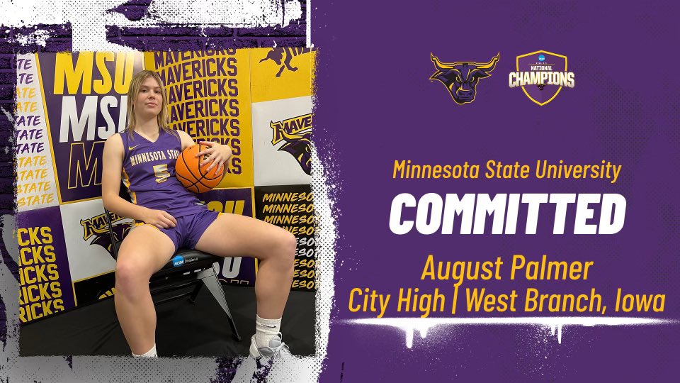 Super excited to announce my commitment to Minnesota State. Thank you <a href="/Coach_Thiesse/">Emilee Thiesse</a> <a href="/asander40/">Amy Sander</a> for this opportunity! <a href="/MinnStWBB/">MSUMavericksWBB</a> <a href="/AllIowaAttack/">All Iowa Attack Girls EYBL</a>
