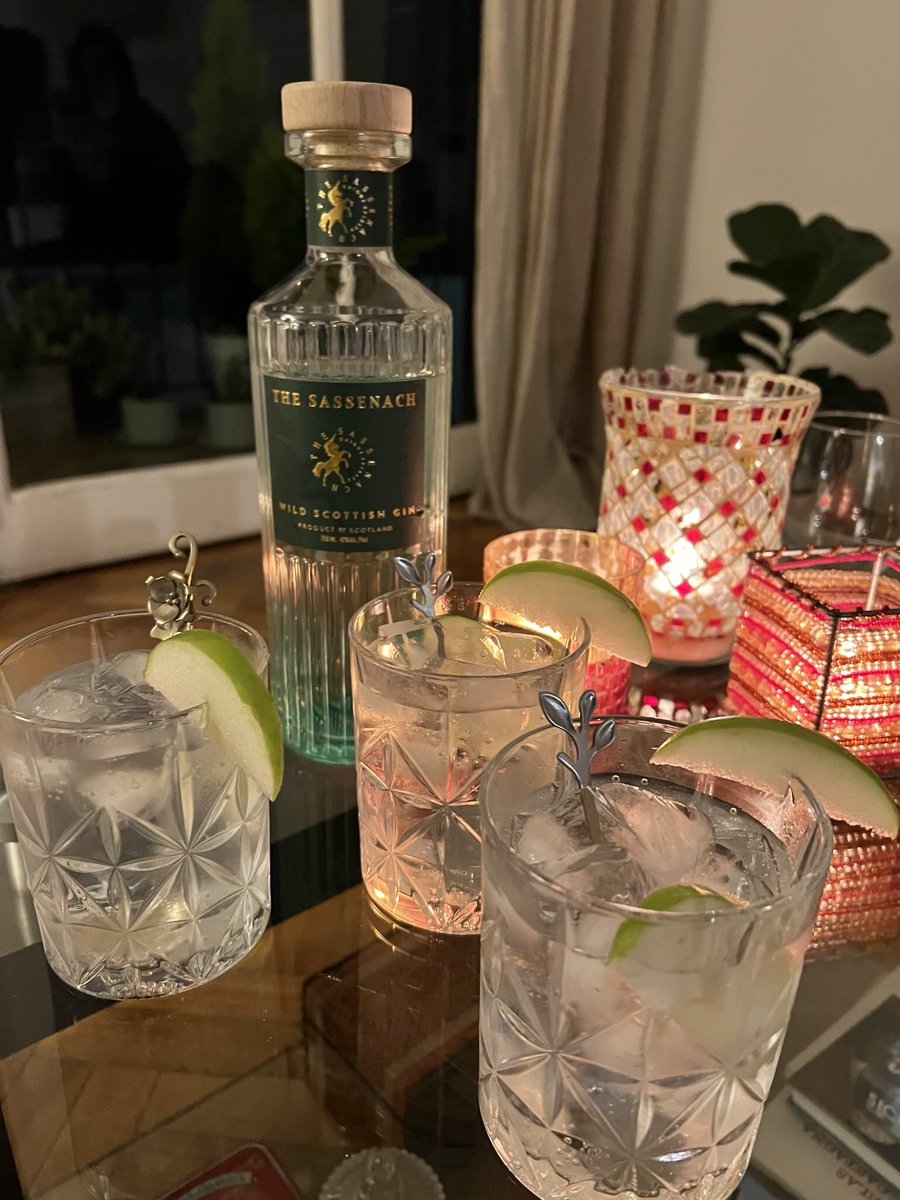 Patoroca2's tweet photo. @SassenachSpirit @SamHeughan #HappyWorldGinDay 🍸🍏 the Wild Scottish Gin is delicious and BEST IN CLASS for me! 💚Congratulations &amp; Slàinte 🏅🍸💚 https://t.co/9kqJgD5whb