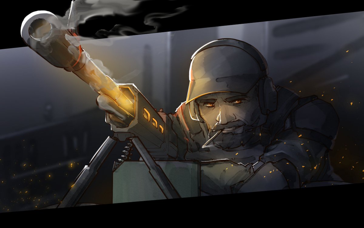 LuzaitisActual's tweet image. The fifth and final installment of the class sketches for the RPG I co-DM. This time, it's the Combat Life Saver, Fire Coordinator, Scout, and Sentry.