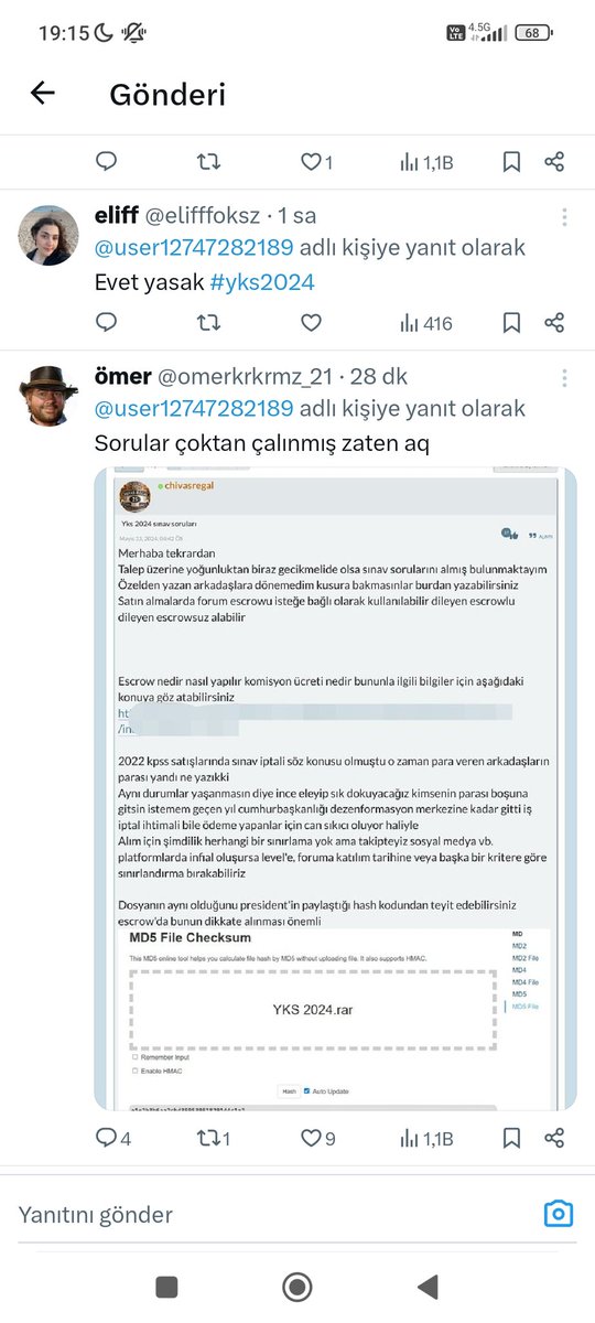 Sen sınava hazırlanırsın, onlar aylar önce #cevap anahtarını soruları biliyordur, satıyordur. Allah belanızı versin. Bütün bunlara açıklama bekliyoruz. <a href="/OSYMbaskanligi/">ÖSYM</a> <a href="/tcbestepe/">T.C. Cumhurbaşkanlığı</a> #tyt #matematik #sorularçalındı cırcır #KPSS #tyt2024 #yks #Türkçe