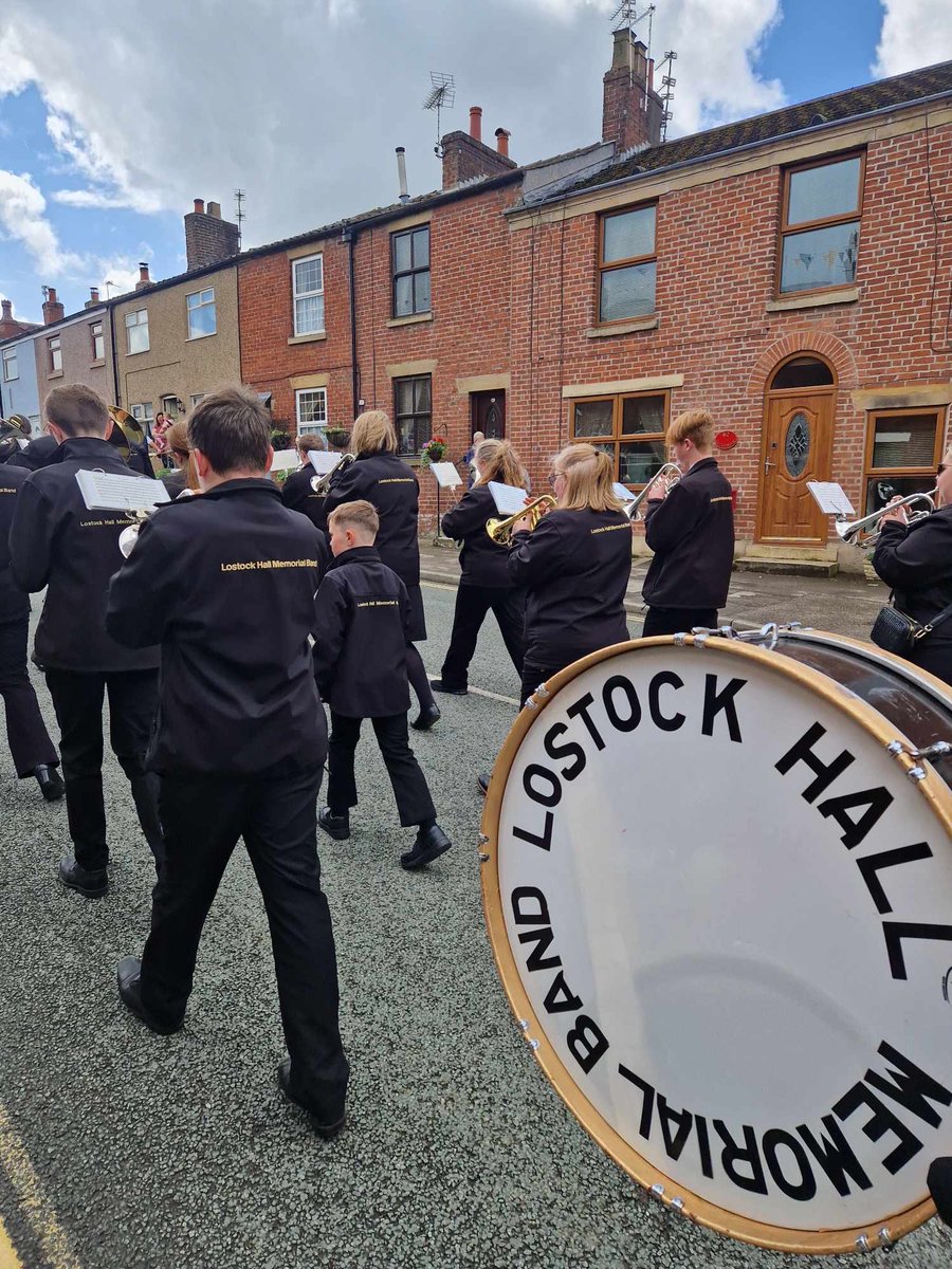 Lostock Hall Band tweet media