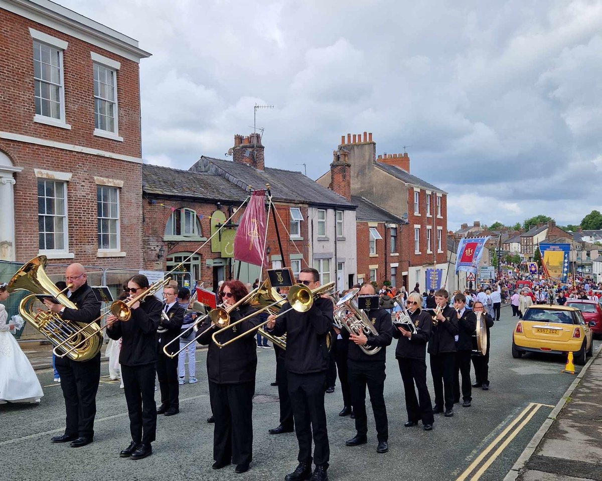 Lostock Hall Band tweet media