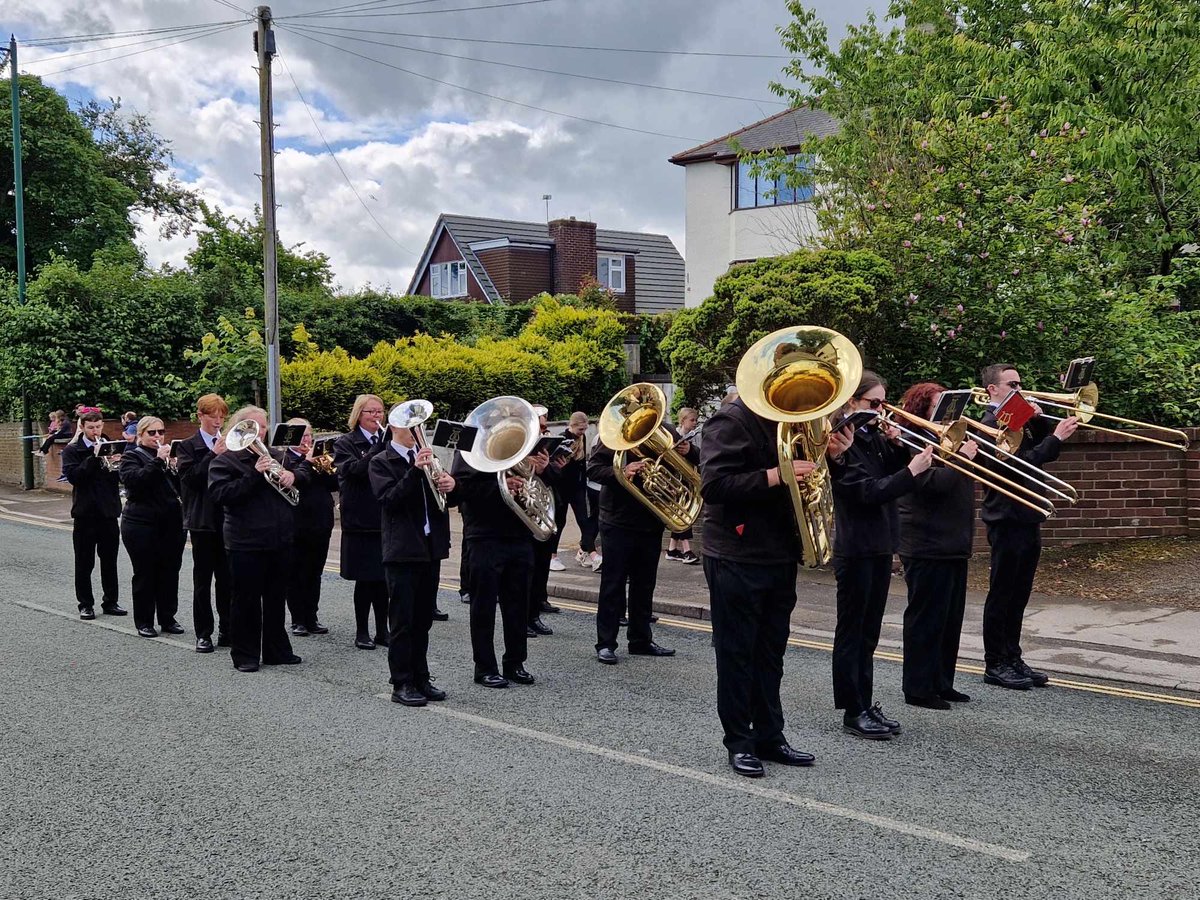 Lostock Hall Band tweet media
