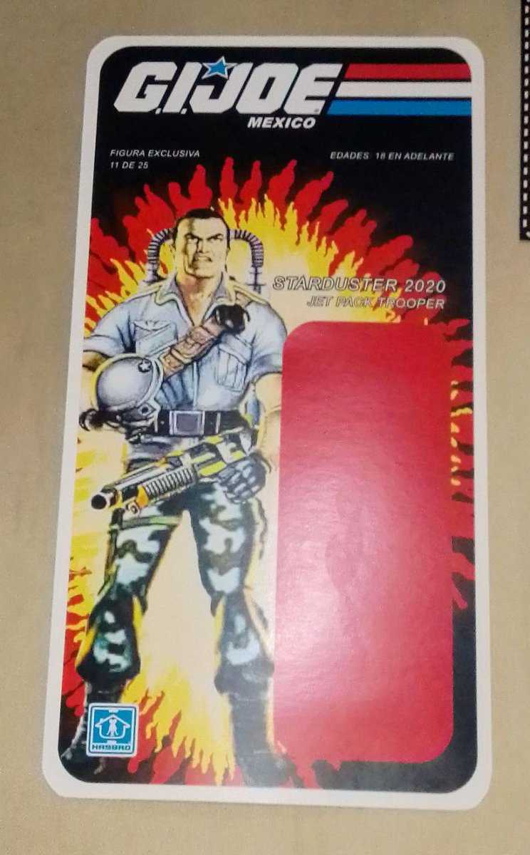 MexicoGi's tweet photo. Este incluía todos los accesorios del original, así como el #FileCard, un plus, que era el gafete que certificaba que acudió a dicho evento... 

Yooooo Jooeee !

#GiJoeMexico #GiJoeStarDuster2020 #GiJoeMexicoExclusive https://t.co/zDfMUFOQk8