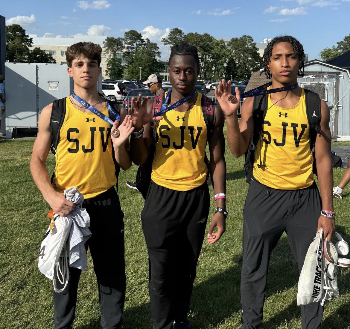 πππΆπΈπ½ π΅ππ·π·π ππΈππππΆ (@coachba1010) on Twitter photo School Record
Congrats to our boys 4x100 team in the Non Public State Championships <a href="/SJVLancersFB/">St. John Vianney Football</a> School Record
Congrats to our boys 4x100 team in the Non Public State Championships <a href="/SJVLancersFB/">St. John Vianney Football</a>