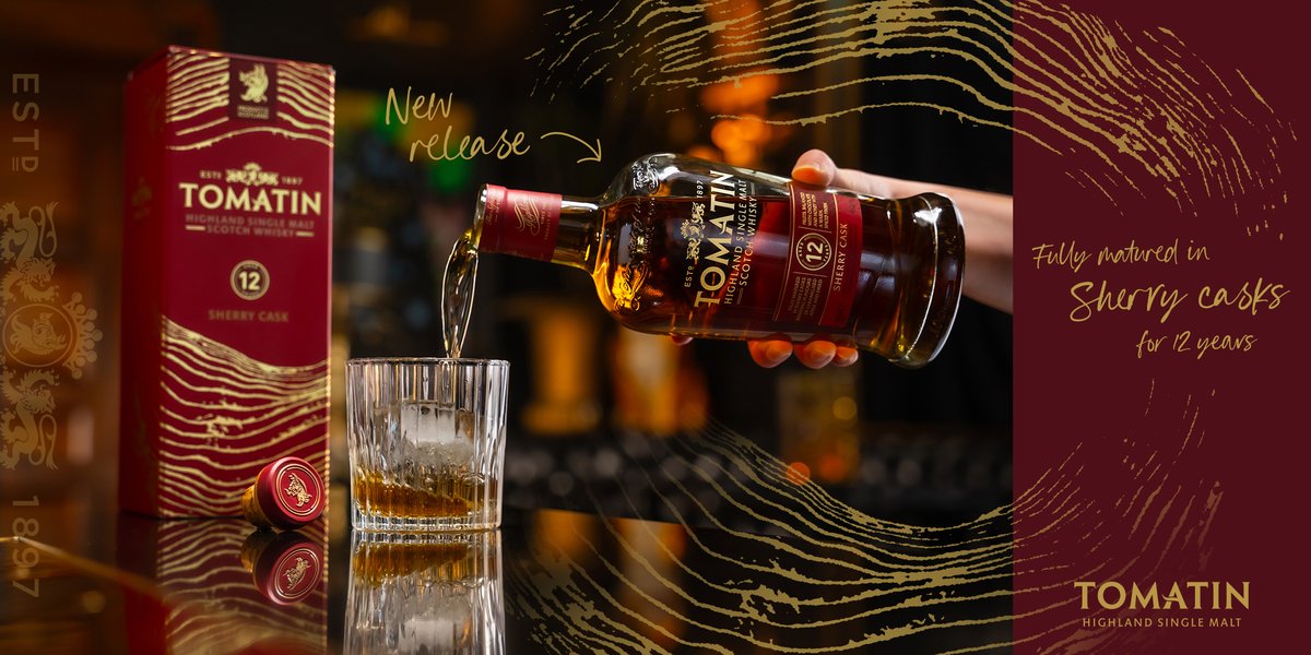 We launched our "velvet smooth" and "brilliantly well balanced" 12 Year Old #SherryCask #SingleMalt in May and already it's receiving high praise among fans of vibrant and fruity single malts! 😊🙌

Discover more: bit.ly/3Kucmx6
Purchase a bottle: bit.ly/3x5FxU3