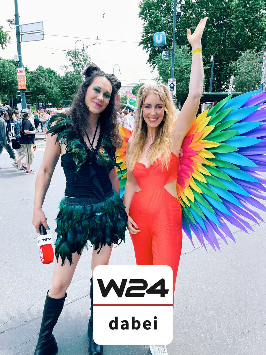 W24 (@wien24) on Twitter photo Sie war heiß, sie war bunt, sie war cool und sie war vor allem eines - friedlich: die Wiener #Regenbogenparade, der Höhepunkt der <a href="/ViennaPride/">Vienna Pride</a>! Unsere gesamte Live-Übertragung ist hier zum Nachschauen: w24.at/Sendungen-A-Z/…
Viel Spaß noch auf der Pride wünscht W24! #w24dabei Sie war heiß, sie war bunt, sie war cool und sie war vor allem eines - friedlich: die Wiener #Regenbogenparade, der Höhepunkt der <a href="/ViennaPride/">Vienna Pride</a>! Unsere gesamte Live-Übertragung ist hier zum Nachschauen: w24.at/Sendungen-A-Z/…
Viel Spaß noch auf der Pride wünscht W24! #w24dabei