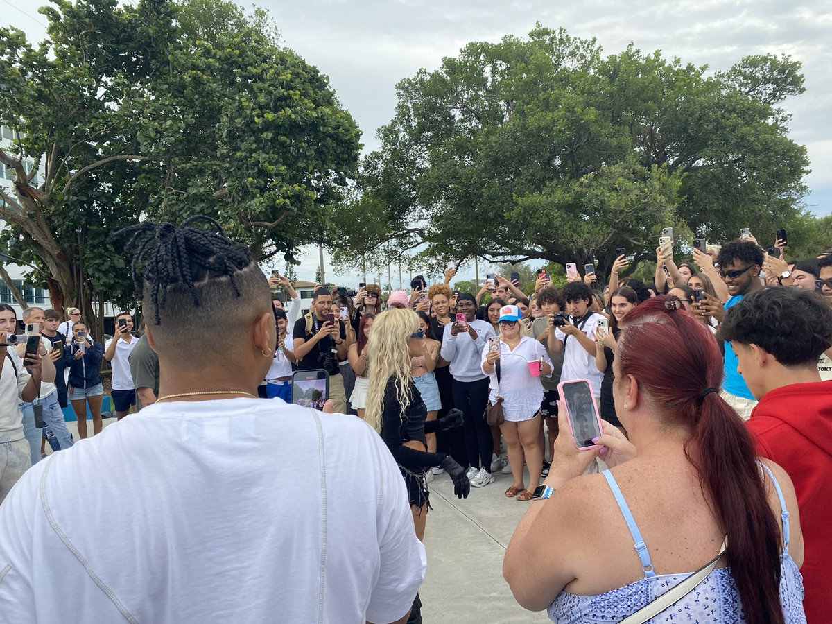 AnthonyVidalR's tweet photo. Yesterday, June 7th @Camila_Cabello promotes her new upcoming album c,xoxo at North Beach Public State Park, Miami Beach. https://t.co/8pINgcK5Mv