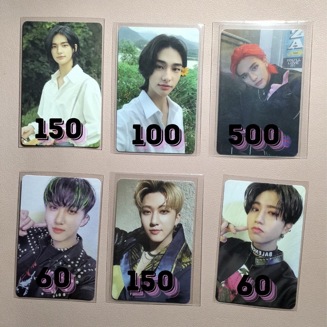 mailskz's tweet photo. wts lfb ph

stray kids photocards
- prices on the pic
- must take cb or han if taking hj
- mint
- w free official pc!

dm/reply to claim

skz bangchan lee know hyunjin changbin han seungmin felix jeongin oddinary ww nacific r1 aladin noeasy jwc jewel case poca https://t.co/QXkoeIft6n